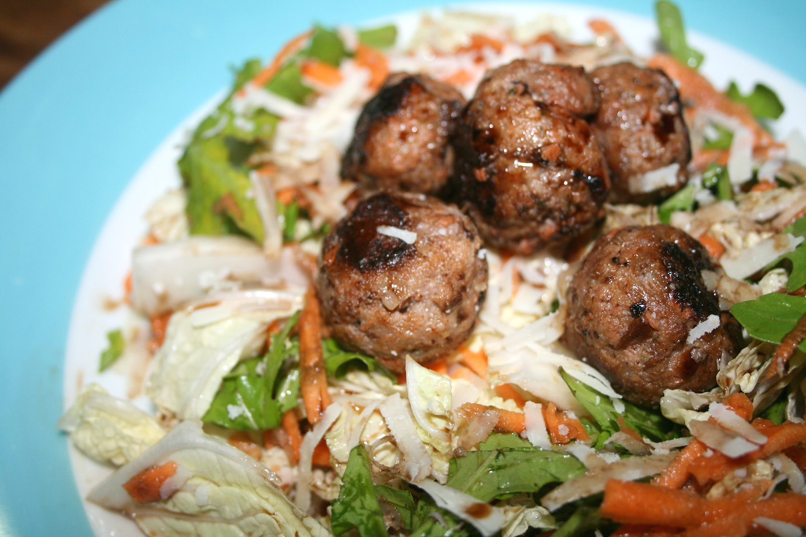 meatballs-shaved-cabbage